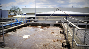 Biological wastewater treatment plan