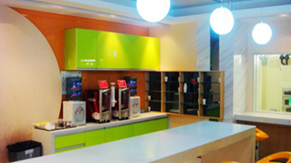 Tea house of the factoryfloor