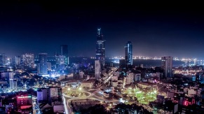 Hochiminh City Night view