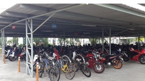 KM Bike Parking Area