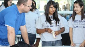 Hermanas: Design Your Future is a program that was initiated by Intel employees who saw a need to encourage more young Latinas to pursue careers in science, technology, engineering and math.