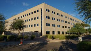OC-8 is one of Ocotillo’s manufacturing support buildings,  housing an employee cafe and health clinic. The facility is adjacent to recreational facilities, including basketball courts and soccer fields.